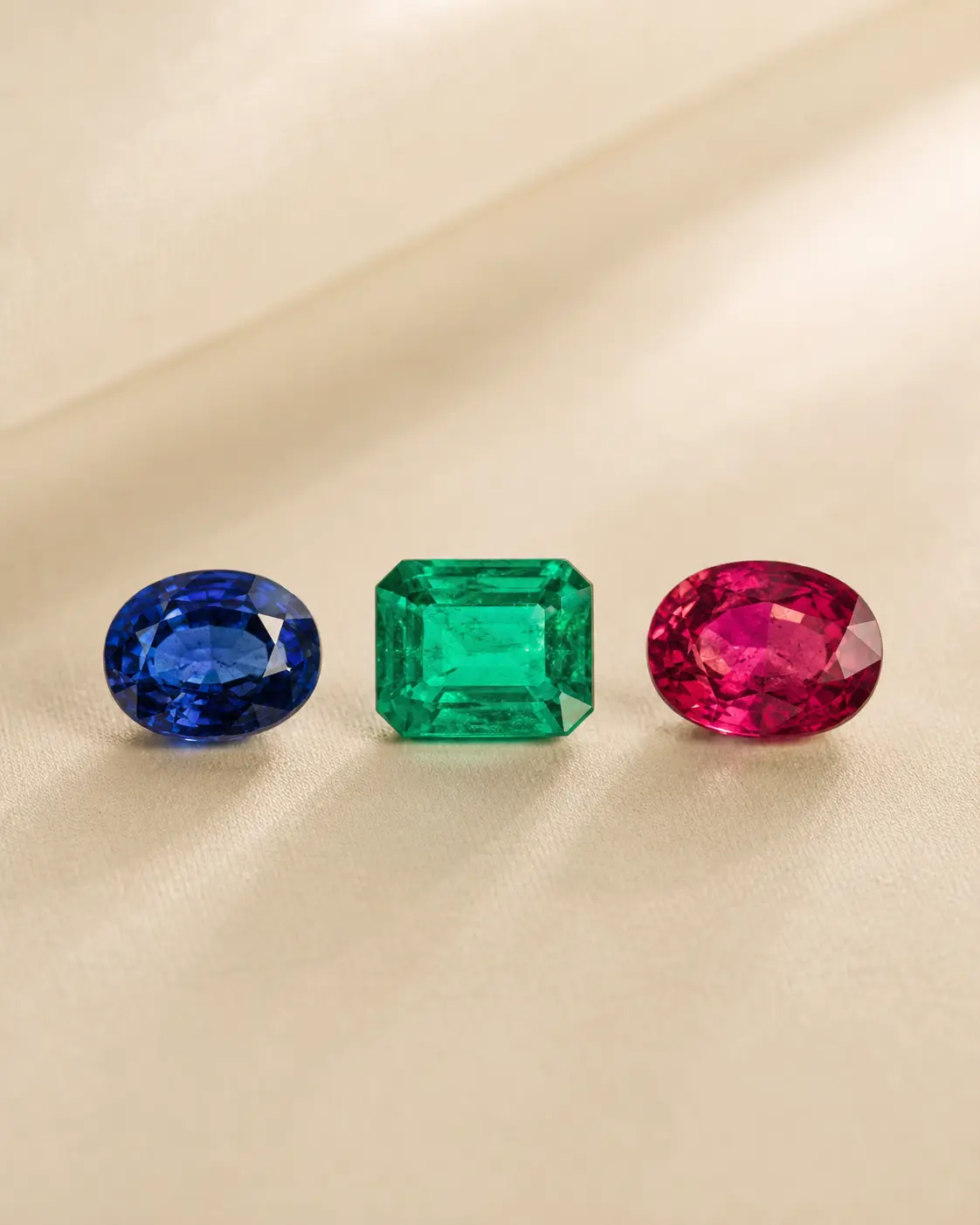 Coloured gems